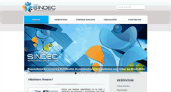 Desktop Screenshot of gruposindec.com